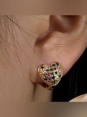 Heart multicolour Earrings